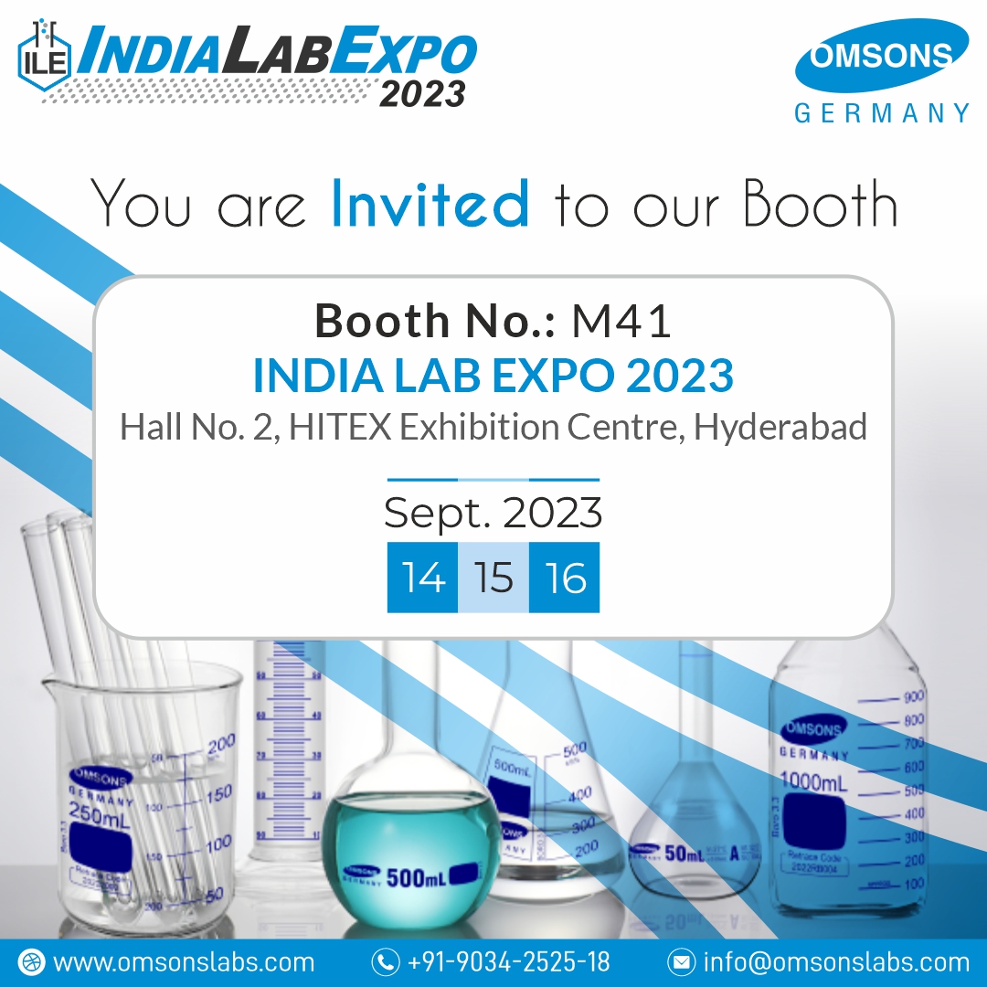 india lab expo 2023 booth