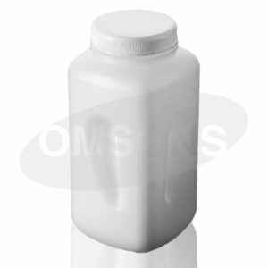 wide mouth square bottle