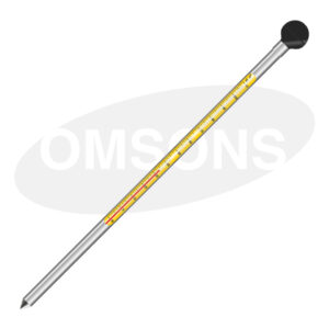 soil thermometer brass cone