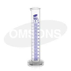 measuring cylinder with round base